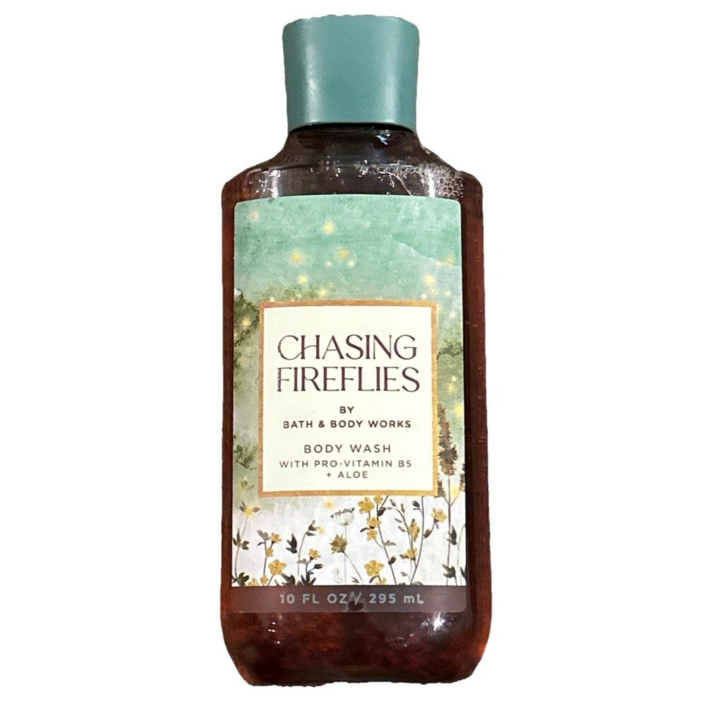 Bath & Body Works CHASING FIREFLIES 10oz Body Wash NEW